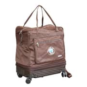 Aoboate Travelling Bag With Wheels Coated Polyester 32inch