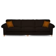 Galaxy Design Angelic 3 Seater Sofa Charcole