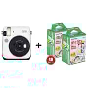 Fujifilm Instax Mini 70 Instant Camera White + Instax Mini 40 Sheets Fujifilm Instax Mini 70 Instant Camera White + Instax Mini 40 Sheets