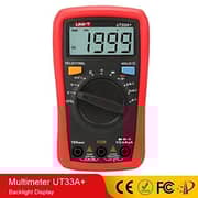 Uni-T UT33A+ Digital Multimeter LCD AC DC Voltage Current Resistance +2mF Capacitance Tester With Backlight Display Uni-T UT33A+ Digital Multimeter LCD AC DC Voltage Current Resistance +2mF Capacitance Tester With Backlight Display