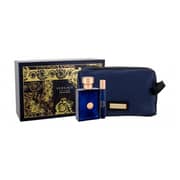 Versace Pour Homme Dylan Blue Gift Set For Men (Pour Homme Dylan Blue 100ml EDT + Pour Homme Dylan Blue 10ml EDT + Bag)