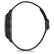 Omax Vintage Collection Black Mesh Analog Watch For Unisex VC07M22A