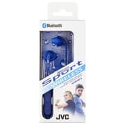 JVC Gumy Sport Wireless Earphone With Nozzle Fit Blue - HAEN10BTA