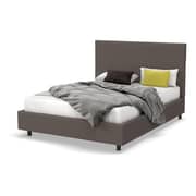 Wilmut Full Size Upholstered Bed Queen with Mattress Grey