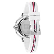 Tommy Hilfiger Meg Twp Tone Silicone Women Watch 1782156