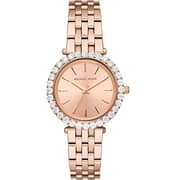 Michael Kors Darci Pave Rose Gold Stainless Steel Analog Women Watch MK4514 Michael Kors Darci Pave Rose Gold Stainless Steel Analog Women Watch MK4514