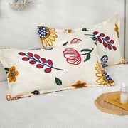 Luna Home Single Size 4 Pieces Bedding Set Without Filler, Summer Flowers Design Luna Home Single Size 4 Pieces Bedding Set Without Filler, Summer Flowers Design