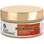 Khadi Organique Anti Wrinkle Cream Saffron Papaya 50 G (Pack of 1)