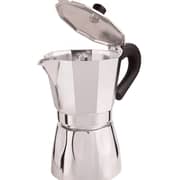 Biggcoffee Hes 6 Espresso Maker Moka Pot 6 Seater 240Ml Gr Grey Biggcoffee Hes 6 Espresso Maker Moka Pot 6 Seater 240Ml Gr Grey