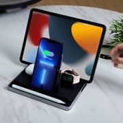 Adam Elements OMNIA Q5 5-in-1 Wireless Charging Station Black