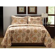 Greenland Home 3-Piece Andorra Quilt Set King Multicolor Greenland Home 3-Piece Andorra Quilt Set King Multicolor