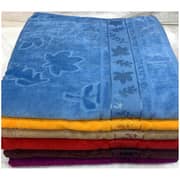 100% Cotton Jacquard Towels 6pcs Set 6 Colors