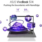 ASUS VivoBook S14 (2020) Laptop - 11th Gen / Intel Core i7-1165G7 / 14inch FHD / 16GB RAM / 512GB SSD / 2GB NVIDIA GeForce MX350 Graphics / Windows 11 Home / English & Arabic Keyboard / Red / Middle East Version - [S433EQ-AM0R7W]