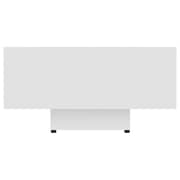 Vidaxl Coffee Table White 115x60x31 Cm Engineered Wood