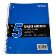 Flamingo Enlivo 5 Subject Notebook