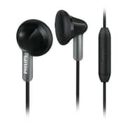 Philips SHE3015BK In Ear Headphone With Mic Black Philips SHE3015BK In Ear Headphone With Mic Black