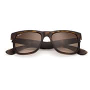 RayBan Justin Classic Squared Series Tortoise Unisex Sunglasses RayBan Justin Classic Squared Series Tortoise Unisex Sunglasses
