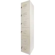 Mahmayi Godrej OEM 6 Door Compartment Storage Steel Locker Filing Cabinet - Beige