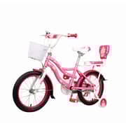 Mogoo Princess Girls Bike 16 Inch Light Pink