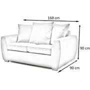 Galaxy Design Bulla 2 Seater Sofa Blue