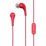 Motorola SH006 Earbuds 2 In Ear Headphone Red