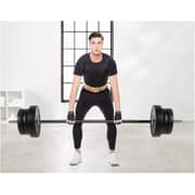 ULTIMAX Leather Gym Belt Leather Weight Lifting Belt Padded Weight Lifting Belt for Fitness Exercise Training Heavy Gym Training Workouts-(4XL) ULTIMAX Leather Gym Belt Leather Weight Lifting Belt Padded Weight Lifting Belt for Fitness Exercise Training Heavy Gym Training Workouts-(4XL)