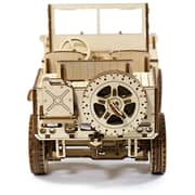 Wooden City 4x4 Jeep 3D Mechanical Model Wooden City 4x4 Jeep 3D Mechanical Model