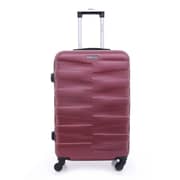 Para John 3pcs Hardshell Luggage Trolley Set Burgundy Para John 3pcs Hardshell Luggage Trolley Set Burgundy