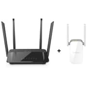 D-Link DIR-1210 AC1200 Wi-Fi Router + DAP-1610 AC1200 Extender D-Link DIR-1210 AC1200 Wi-Fi Router + DAP-1610 AC1200 Extender