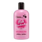 I Love Bubble Bath & Shower Cream Pink Marshmallow 500ml