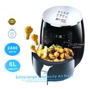 Olympia Extra Large Capacity Air Fryer 6L 2400W Olympia Extra Large Capacity Air Fryer 6L 2400W
