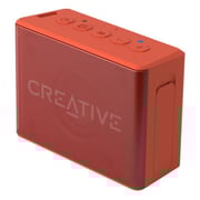 Creative MUVO 2c Palm-sized Water-resistant Bluetooth Speaker with Built-in MP3 Player Orange