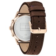 Tommy Hilfiger Kyle Brown Leather Men Watch 1791631