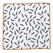 Imperialist - Blue Mousta Pocket Square for men Imperialist - Blue Mousta Pocket Square for men