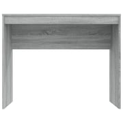 vidaXL Desk Grey Sonoma 90x40x72 cm Engineered Wood