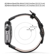 Dux Ducis 38/40mm Band Apple Watch Luxury Series Black