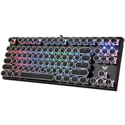 Crown English/Arabic Gaming Mechanical Keyboard 2m Black Crown English/Arabic Gaming Mechanical Keyboard 2m Black