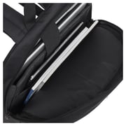 ريفاكيس حقيبة كمبيوتر محمول أسود + مكبر صوت
