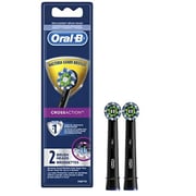 Oral-b Crossaction Electric Toothbrush Replacement Brush Head Refills, Black, 2 Count Oral-b Crossaction Electric Toothbrush Replacement Brush Head Refills, Black, 2 Count