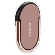 Benks Iring 360 Magnetic Rotating Metal Ring Kickstand Rose gold For Mobile Phone - 600319