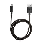 Cygnett USB-A to Lightning Cable Apple Certified MFi, Fast Charging [2.4A/12W] [Charge & Sync] Long Lasting - All iOS devices [iPhone/iPad] - Braided - 1M/3ft - Black