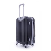 Para John ABS Luggage Travel Trolley With 4 Wheels 3pcs Set Black Para John ABS Luggage Travel Trolley With 4 Wheels 3pcs Set Black