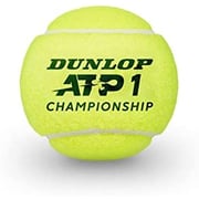 Dunlop Unisex's 601332 Tennisball Atp Championship-3 Ball Pet, Yellow, One Size Dunlop Unisex's 601332 Tennisball Atp Championship-3 Ball Pet, Yellow, One Size