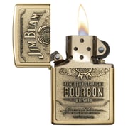 Zippo 254bjb.929 Jim Beam Bourbon Emblem Brass Lighter Zippo 254bjb.929 Jim Beam Bourbon Emblem Brass Lighter