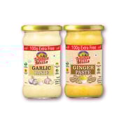 India Mills Ginger Paste 400 gm + Garlic Paste 400 gm India Mills Ginger Paste 400 gm + Garlic Paste 400 gm