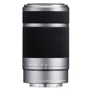 Sony E 55-210mm f/4.5-6.3 OSS Lens Silver SEL55210
