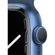 Apple Watch Series 7 GPS, 41mm Blue Aluminium Case with Abyss Blue Sport Band Apple Watch Series 7 GPS, 41mm Blue Aluminium Case with Abyss Blue Sport Band