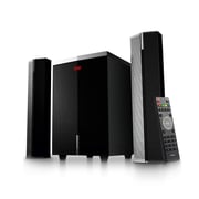 Impex 2.1 Channel Home Theatre - 45W Music System with Bluetooth, FM, USB and Remote Control - SB402 Impex 2.1 Channel Home Theatre - 45W Music System with Bluetooth, FM, USB and Remote Control - SB402