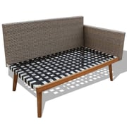 Vidaxl 4 Piece Garden Lounge Set With Cushions Poly Rattan Grey