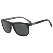 Emporio Armani Black Plastic Men EM-4079-504287-57 Sunglasses Emporio Armani Black Plastic Men EM-4079-504287-57 Sunglasses